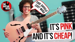 Video thumbnail for CORAL PINK IBANEZ AS63 - A semi-hollow that is super-affordable and LOTS OF FUN by TheGuitarGeek
