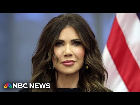 Kristi Noem's use of Coast Guard resources strains her relationship with the military branch