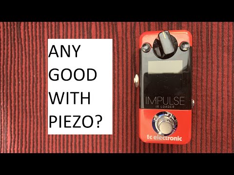 Testing the TC Electronic Impulse pre-loaded Acoustic Guitar IRs