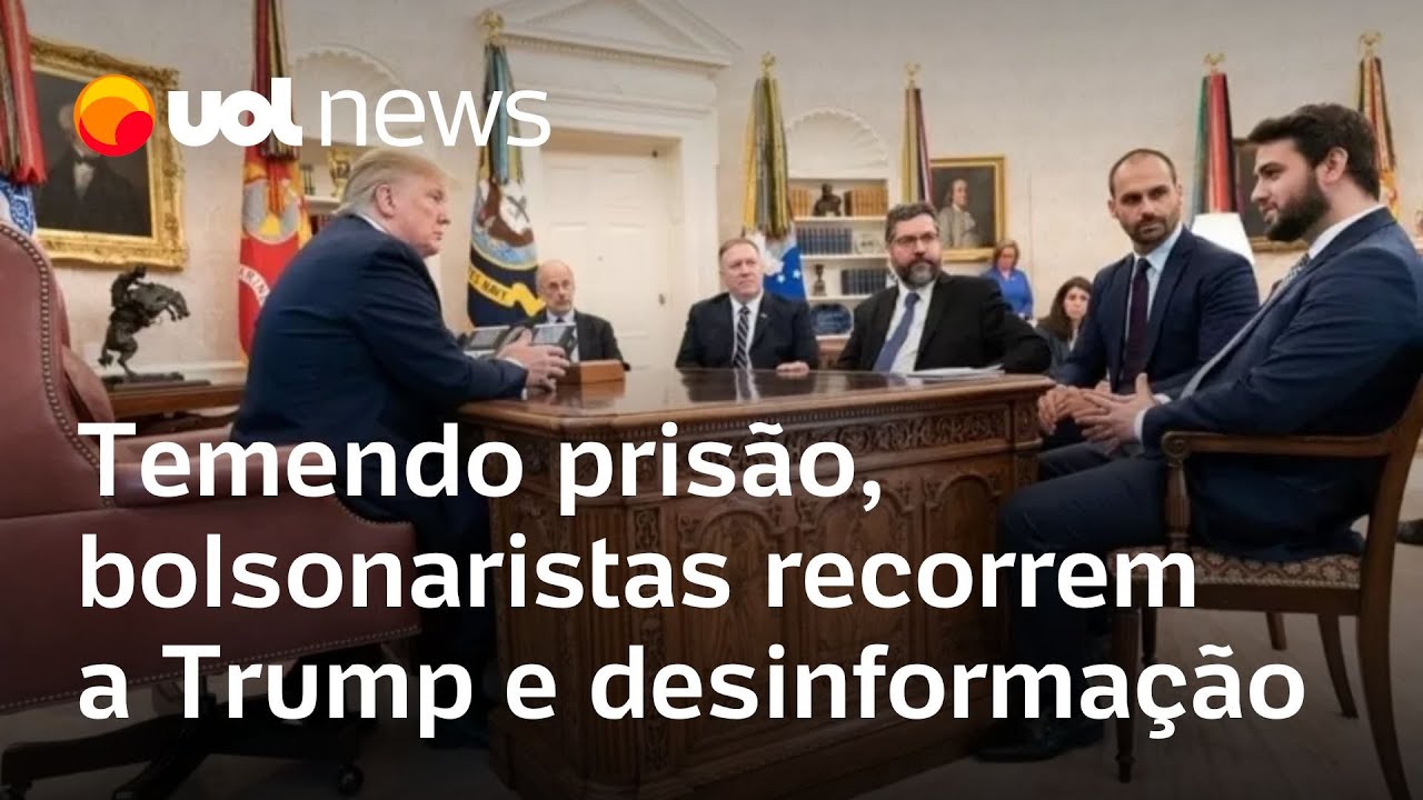 Bolsonaristas temem prisão e recorrem a Trump e desinformação no exterior | Jamil Chade
