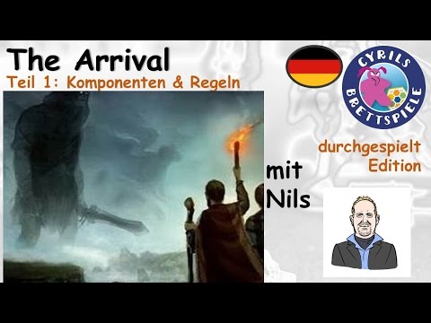 Cyrils Brettspiele - The Arrival (S122E01) - Komponenten & Regeln