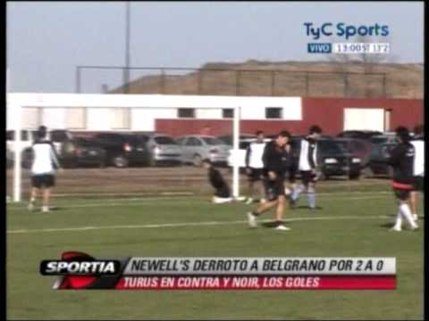 LOs goles de Newell´s 2 Belgrano 0