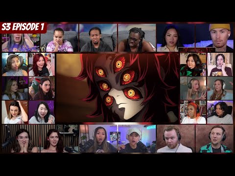 Demon Slayer Season 3 Episode 1 Reaction Mashup | Kimetsu no Yaiba 鬼滅の刃