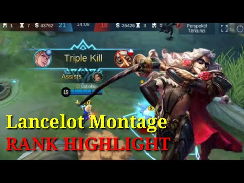 Lancelot Montage#Rank Highlight Best moment lancelot Montage By (Boboboi) Mobile legends