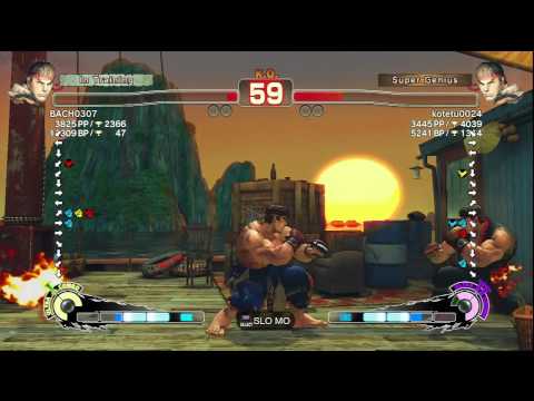 SSF4 AE: BACH0307 (Ryu) vs kotetu0024 (Ryu)