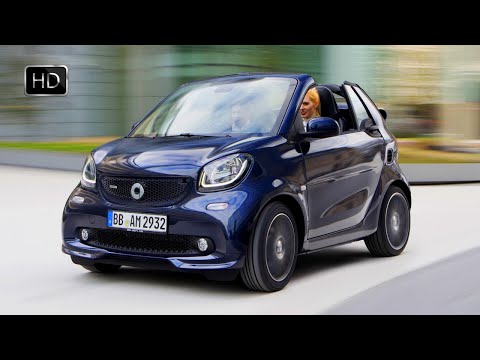 VIDEO: 2017 Smart Fortwo Cabriolet Brabus Edition Exterior, Interior & Road Drive HD