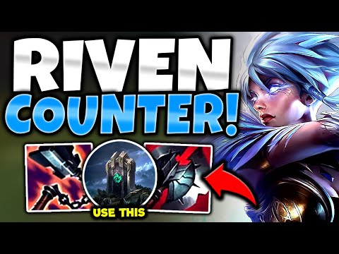 THIS RIVEN PAGE 100% COUNTERS ALL RANGED TOPLANERS! (AMAZING) - S12 Riven TOP Gameplay Guide