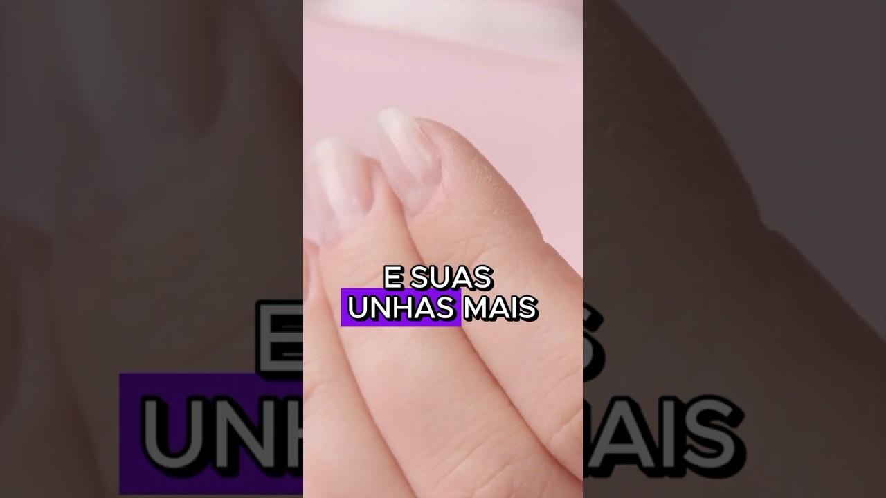 COMO USAR ÓLEO DE RÍCINO para TRIPLICAR seu EFEITO nas UNHAS e PELE? #shorts