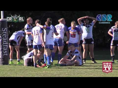 2017 Canberra RL Reserve Grade Highlights Belconnen United v Goulburn