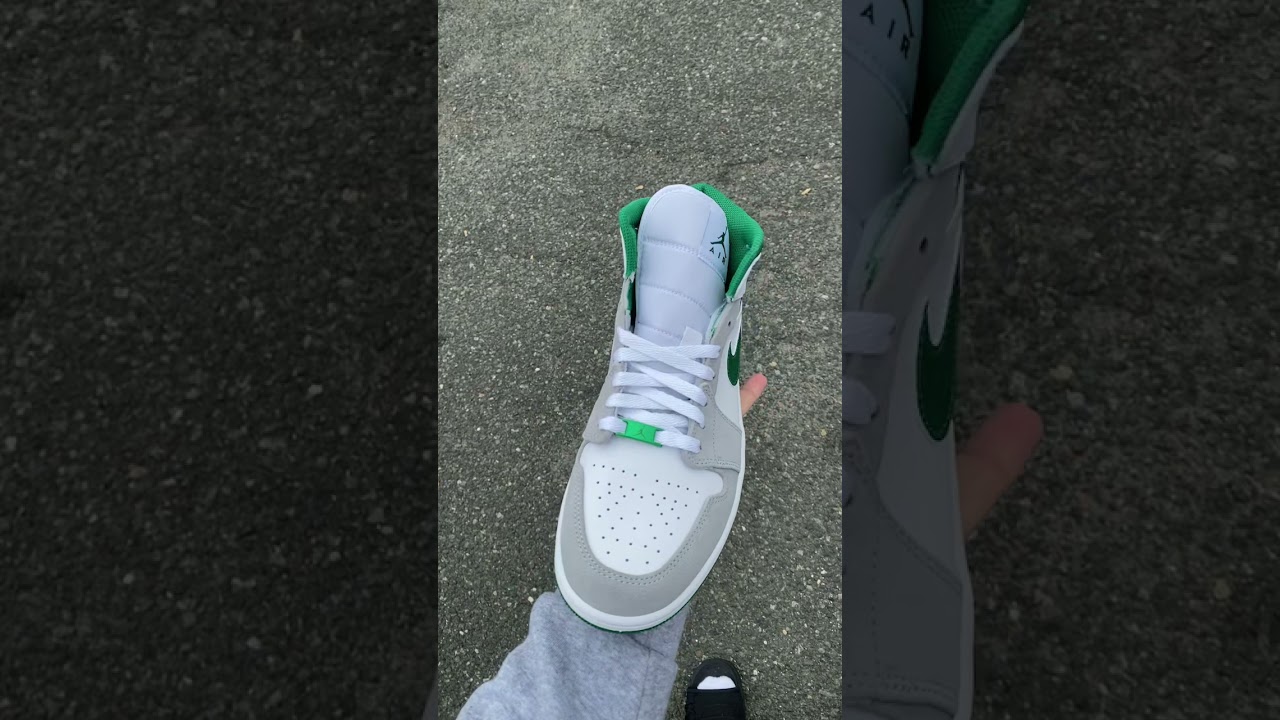 Jordan 1 Mid “Grey Green”