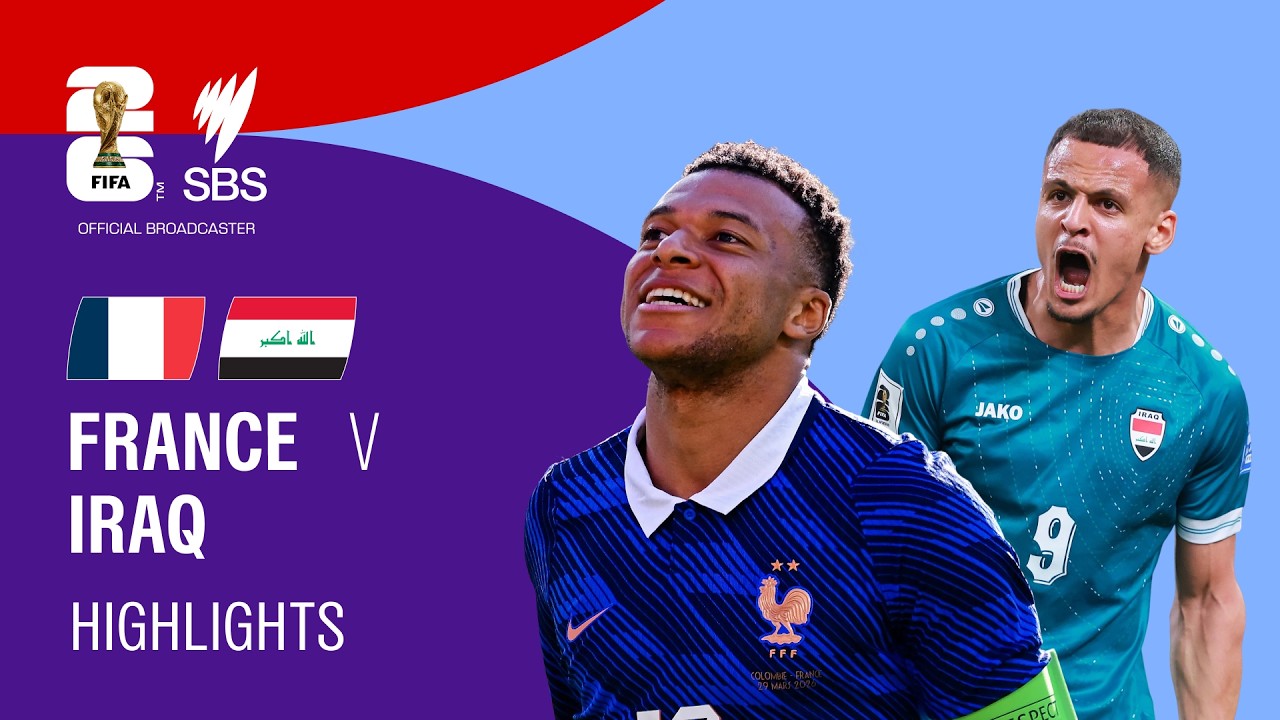 France v Iraq: FIFA World Cup 2026 Highlights Group I