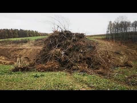 Prace ziemne w km 624+600