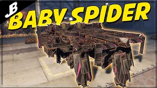 Low Powerscore Baby spider with baby cannons  - Crossout Gameplay
