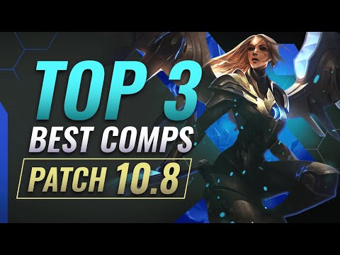 Top 3 Comps in Patch 10.8 - Teamfight Tactics