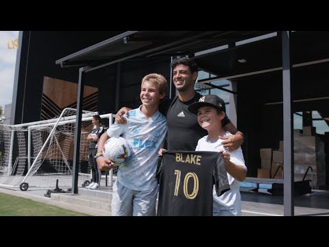 LAFC & Make-A-Wish Make Blake's Wish Come True