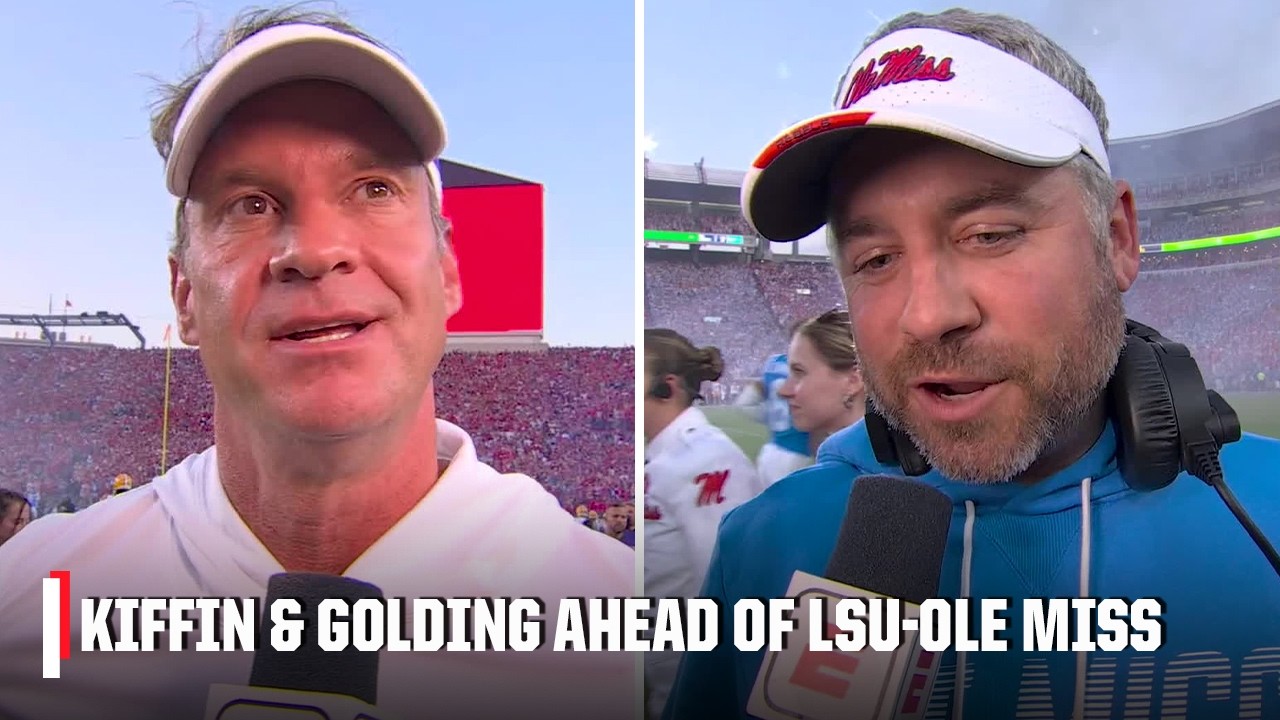 ‘This will be an exciting night’ - Lane Kiffin ahead of LSU vs. Ole Miss | ESPN CFB