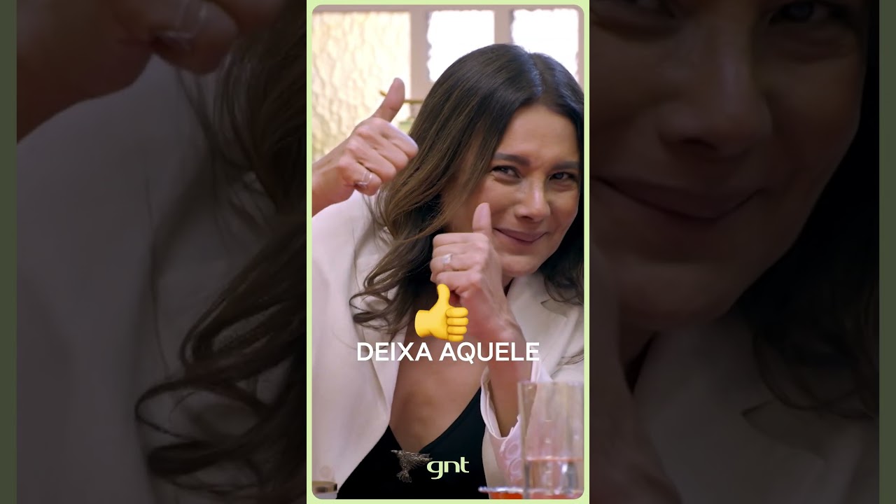 Aula de sedução com Dira Paes! 😏 | Alma de Cozinheira | GNT #shorts