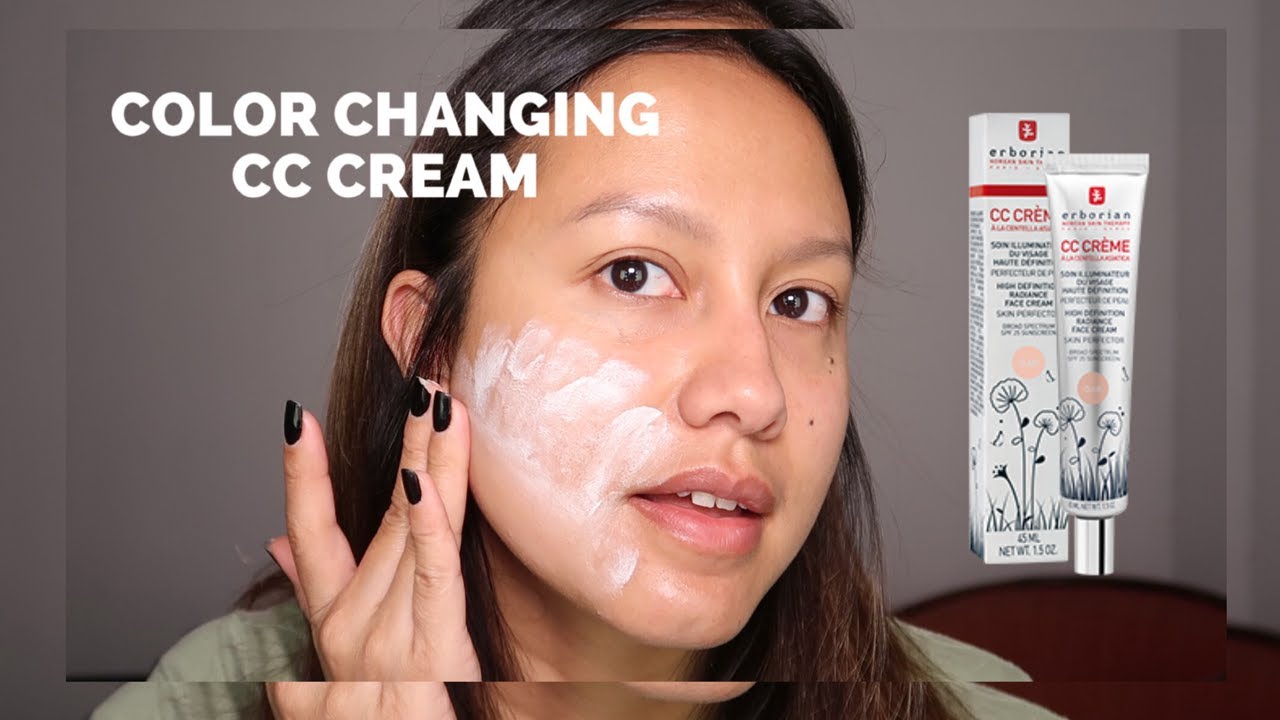 COLOR CHANGING CC CREAM & CC EYE REVIEW & WEAR TEST | ERBORIAN | BAHASA | catleyadea