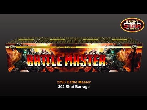 Bright Star Fireworks - 2396 Battle Master Barrage