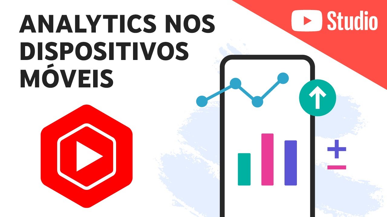 Confira as estatísticas no app do YouTube Studio no smartphone