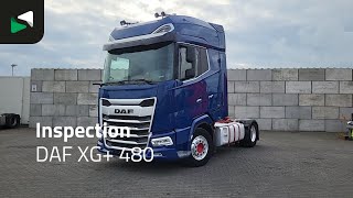 DAF XG+ 480 4X2 Retarder 2xTanks Standairco LED ACC Euro 6 truck tractor | Image 2 - Autoline