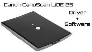 CanoScan LiDE 25 Driver Download with Installation Process