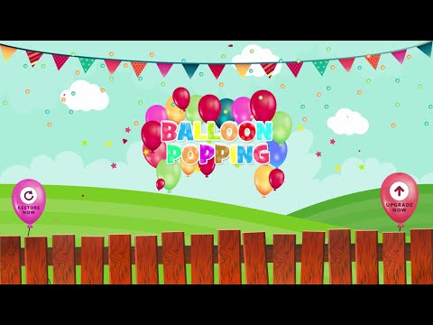 Balloon Pop Games For Kids