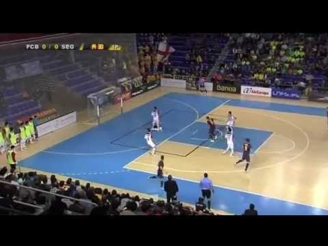 FC Barcelona/Alusport 7x0 Caja Segovia - Liga nacional de Futebol Sala 2012/13 - jornada 19