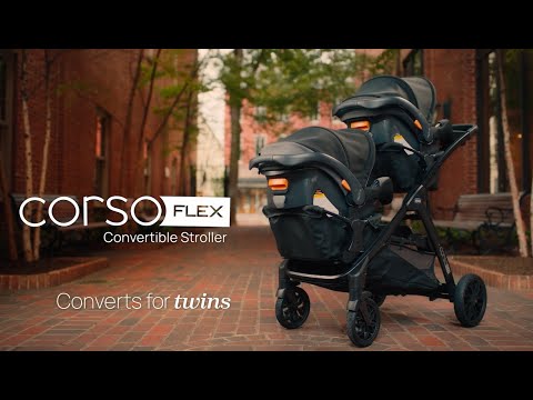 Chicco Corso Flex Convertible Stroller - Twins