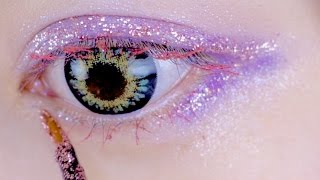 Kawaii SHINY COLOR MASCARA makeup TUTORIAL How-to by Japanese fashion designer | 木村優KOKOkim夏メイク講座