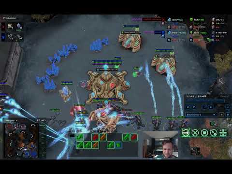 TvP Build Order into BCs and Ravens - Starcraft 2 LotV