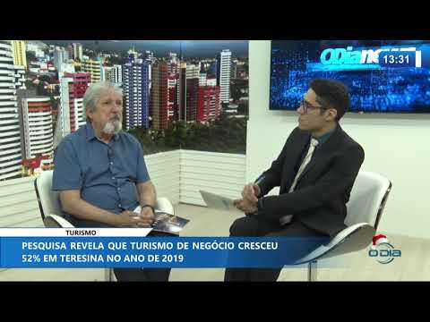 O DIA NEWS 16.12.2019  EneÌas Barros (Coord. Turismo SEMDEC) - Turismo de negoÌcio cresce 52%