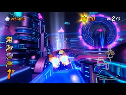 Crash Team Racing "Nitro Fueled": Electron Avenue [1080 HD]