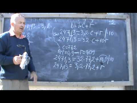 7. Basics of Mathematics: Lesson 6 - Dividing 7/8