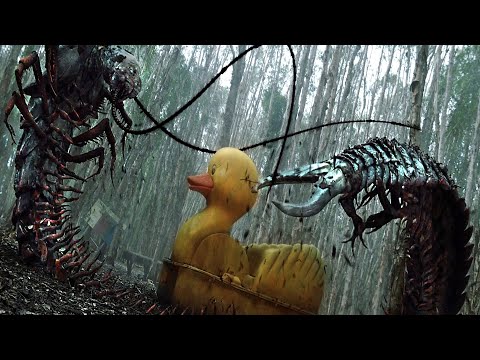 Dylan O'Brien VS Giant Centipede | Love and Monsters | CLIP