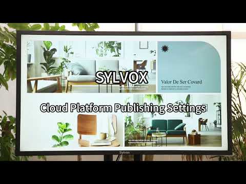 Cloud Platform Publishing Settings