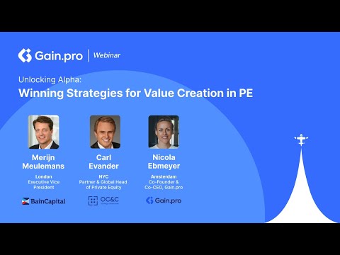 OC&C & Bain Capital talk winning strategies for PE value creation