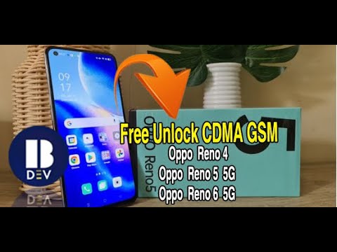Free Unlock CDMA GSM |Realme Oppo Reno5 5G CPH2145 | Oppo Reno6 CPH2251 | Oppo Reno4 | All Oppo Reno
