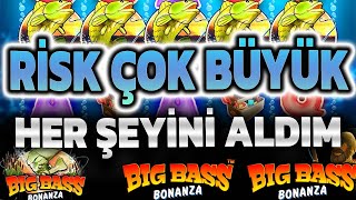 SLOT OYUNLARI | BİG BASS BONANZA | RİSK AÇIK OYUNDA ALINIR BİG WİN I big bass splash küçük kasa
