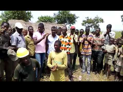 Discours de remerciement de Mr SEKO enseignant à l'école de Gavi Kopé et des villageois