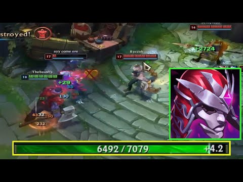 When the 7000+ HP Sion invades your base