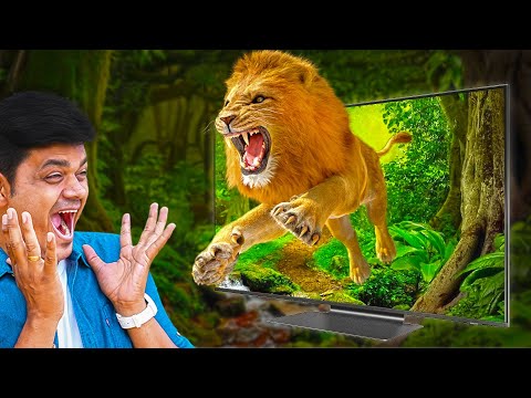 வாங்குனா..இப்படி ஒரு TV-தான் வாங்கணும்..! Samsung New 4K QLED TV🔥 சும்மா வேறலெவல் Theatre Experience