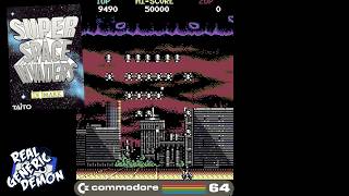 Commodore 64 Games 🕹️ - Super Space Invaders 👾