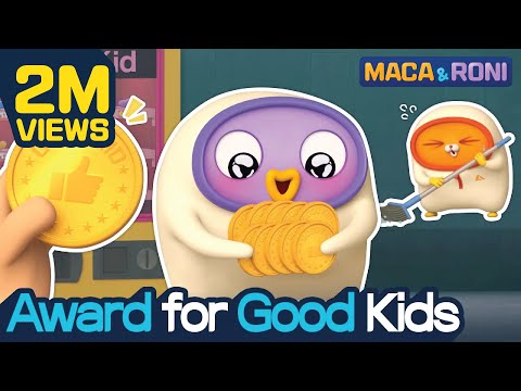[MACA&RONI] Award for Good Kids | Macaandroni Channel | Cute & Funny Cartoon