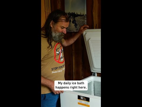 How I take my ice baths every morning 🧊🛁