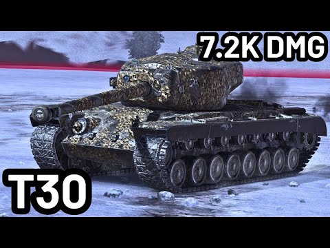 T30 | 7.2K DAMAGE | 2 KILLS | WOT Blitz Pro Replays