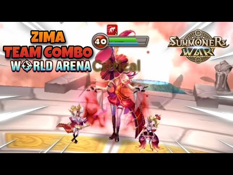 Zima Team Combo in World Arena - Summoners War