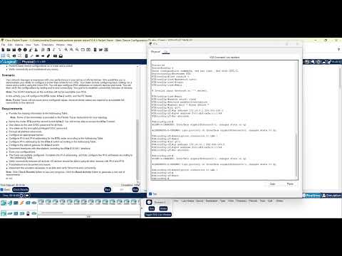 Packet Tracer 10.4.3-basic device configuration