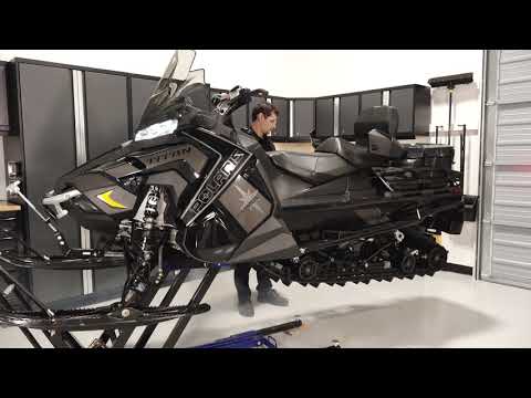 Titan Adventure Track Inspection and Tension Adjustment - Polaris Snowmobiles