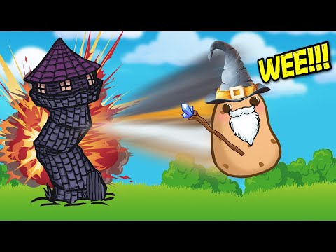 Peaceful Potato - The Wizardry Wizard Tower of *Wizardry* ! [Minecraft] | MC Eternal